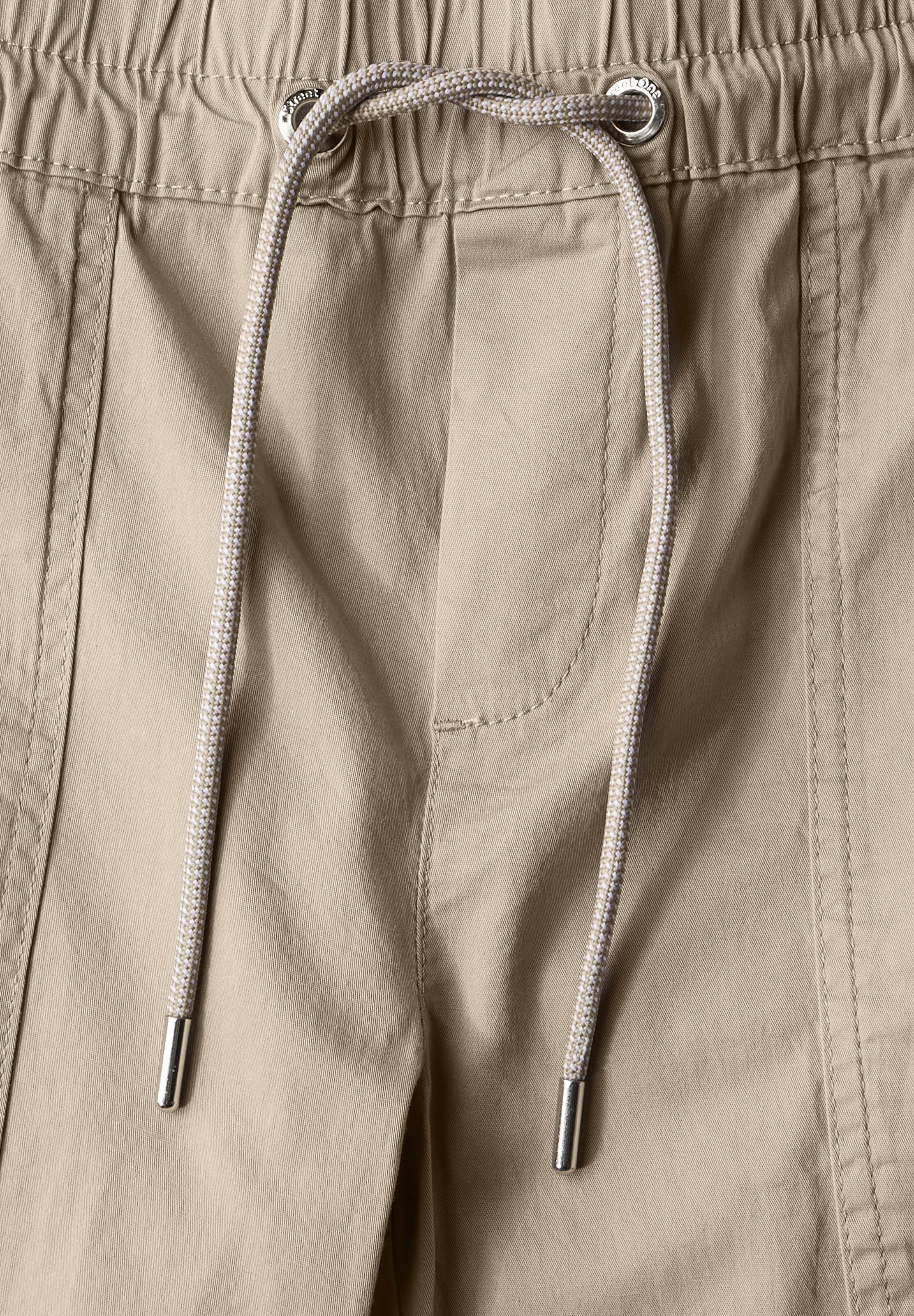 STREET ONE Slim fit Pants in Beige