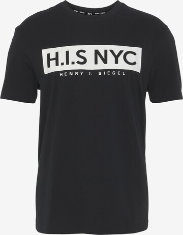 H.I.S Shirt in Schwarz: predná strana