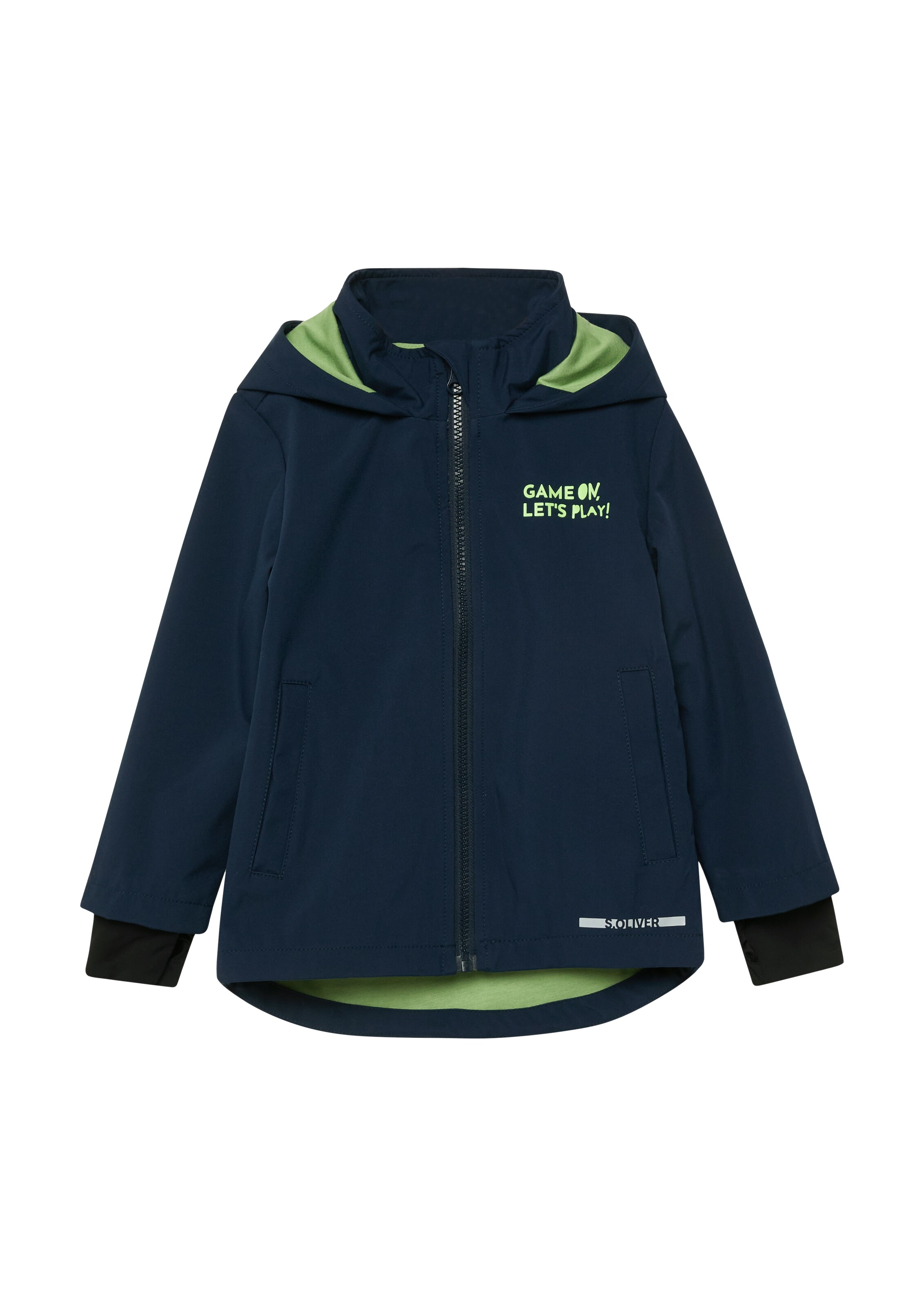 s.Oliver Performance Jacket in Blue: front