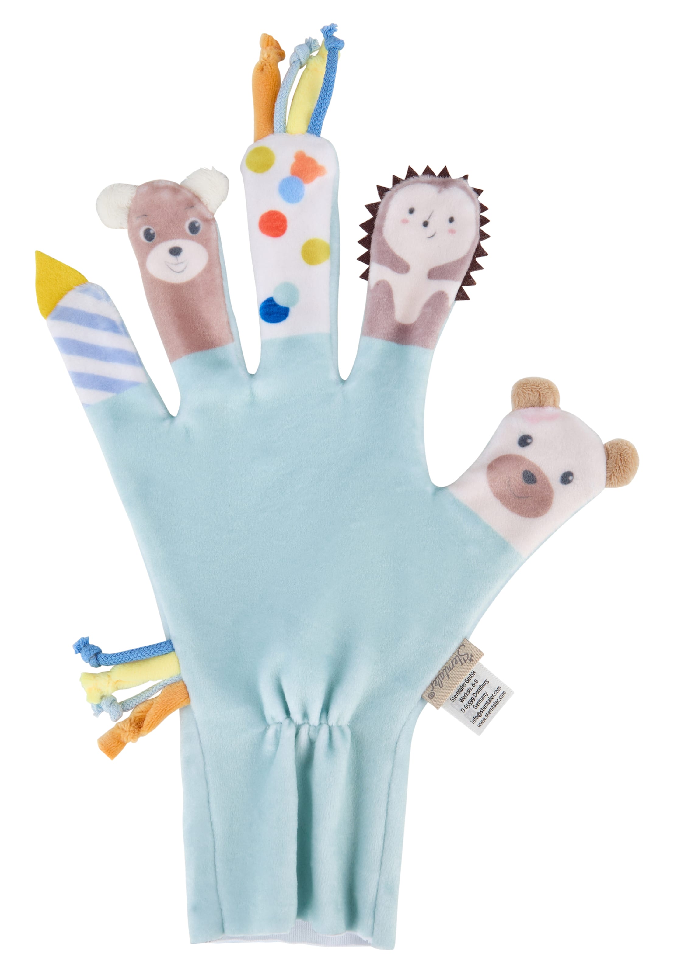 STERNTALER Game 'Familie Bär' in Blue: front