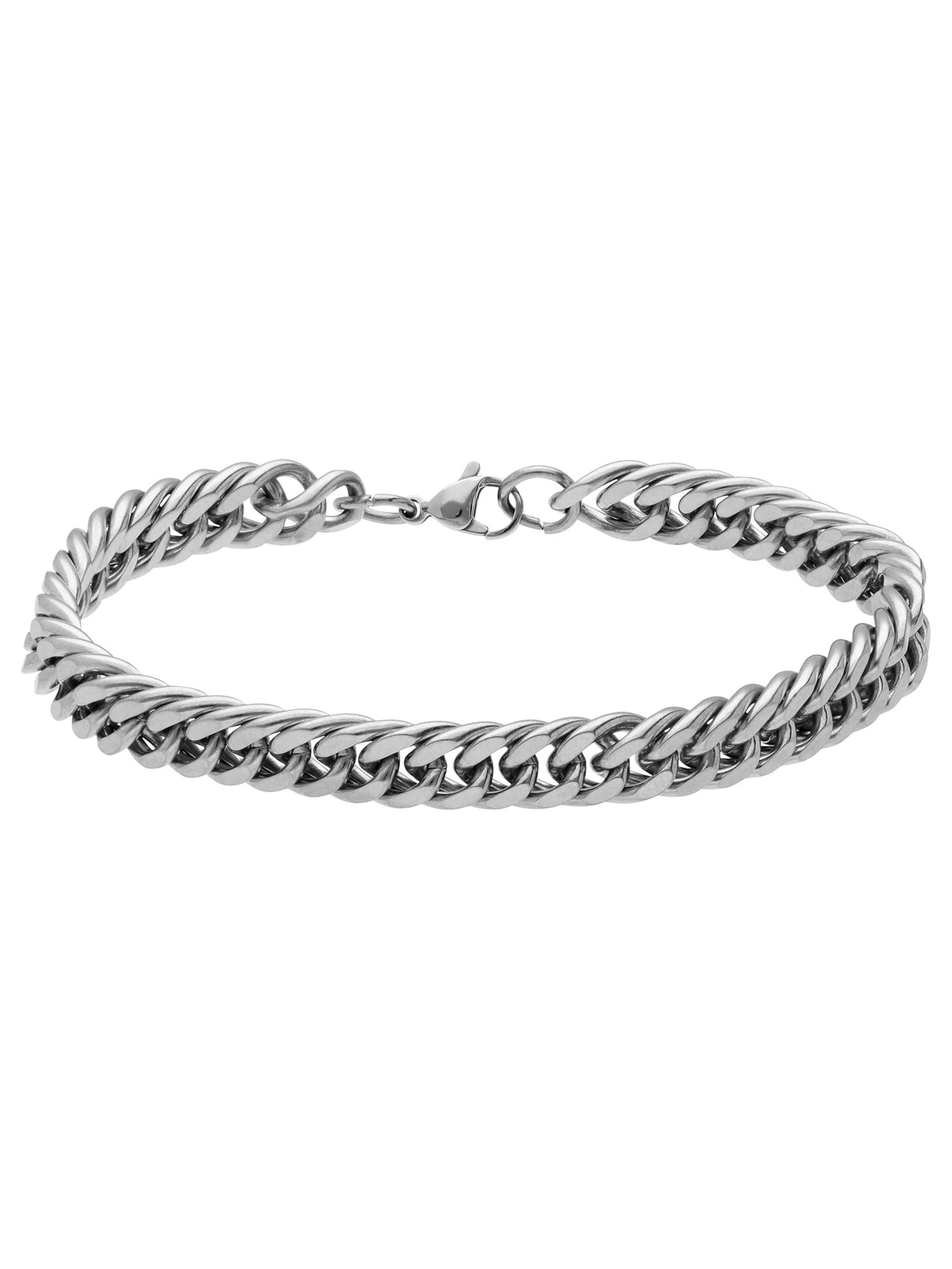 Lucardi Bracelet 'Statement' in Silver: front