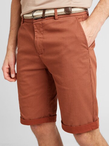 Regular Pantalon chino 'Superflex' Lindbergh en marron