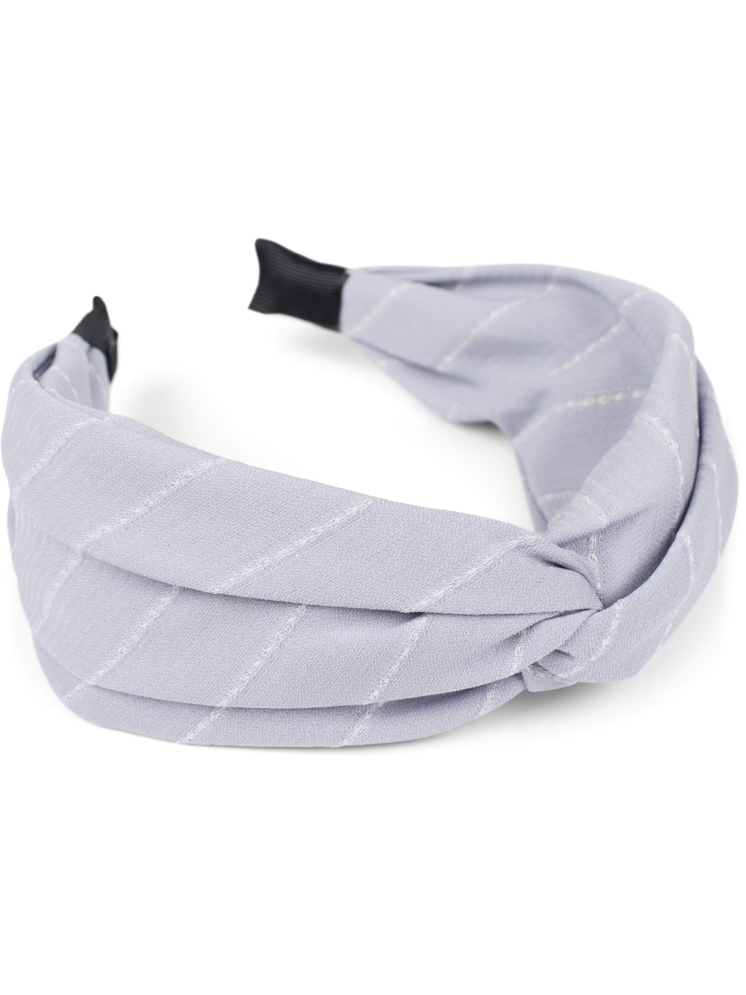 styleBREAKER Hair jewelry 'Nadelstreifen Haarreif' in Blue: front