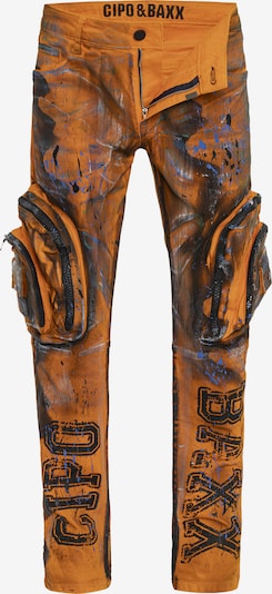 CIPO & BAXX Cargo Jeans 'CD902' in 29/32 in Orange, Item view