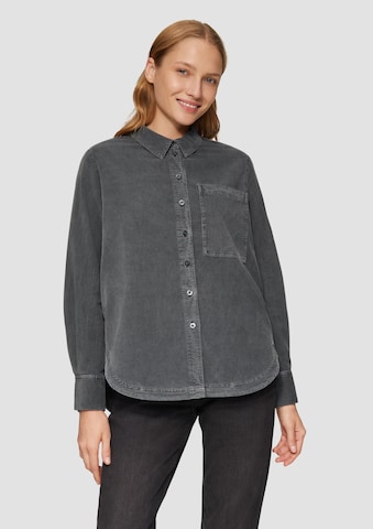 s.Oliver Blouse in Grey: front