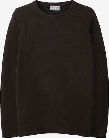 NAME IT - Jersey en marrón: frente