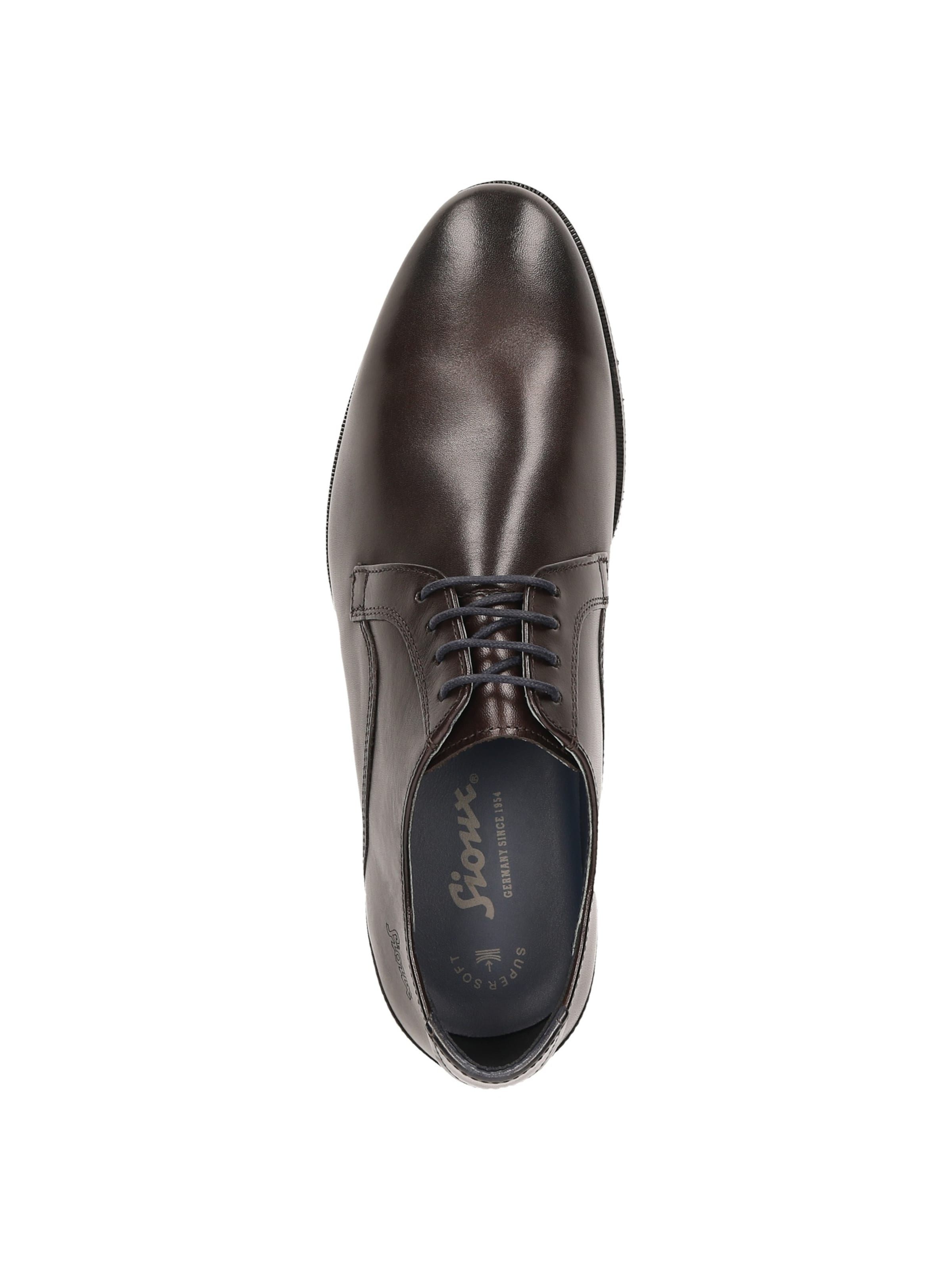 SIOUX Lace-up shoe in Brown