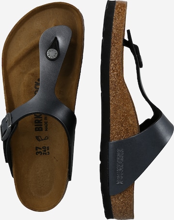 BIRKENSTOCK Japonke 'Gizeh' | črna barva