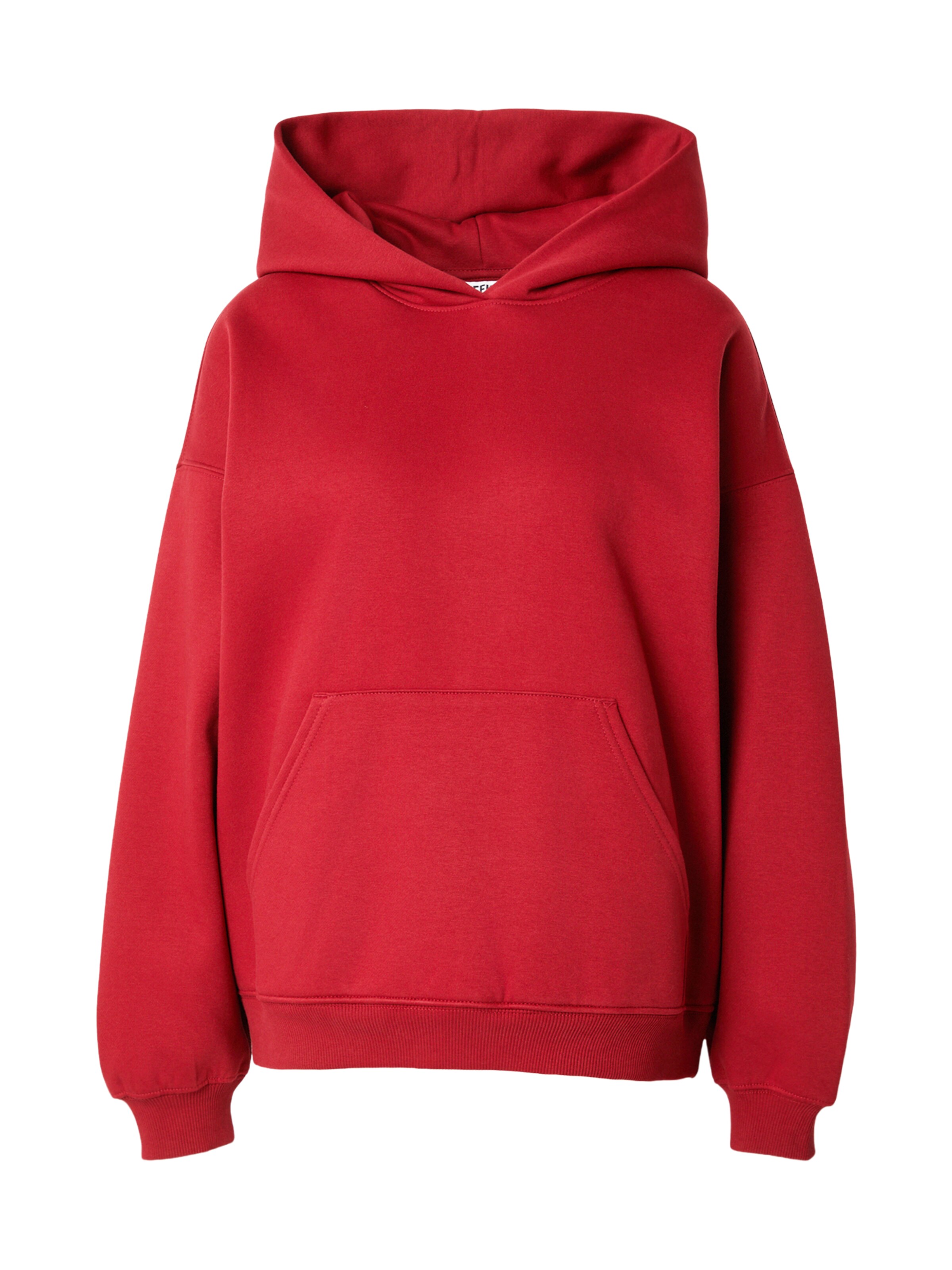 WEEKDAY Sweatshirt in Rood: voorkant