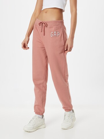 GAP Tapered Bukser 'HERITAGE' i rød: forside