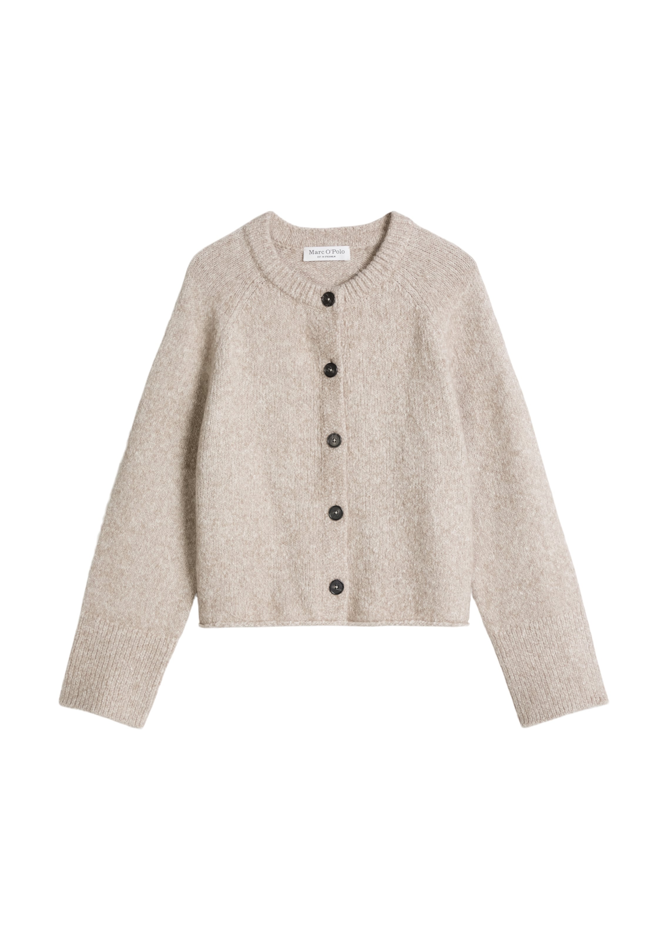 Marc O'Polo Strickjacke in Braun: Vorderseite