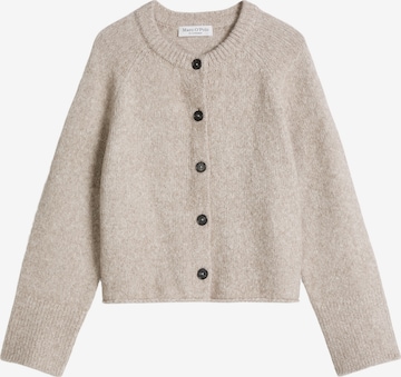 Cardigan Marc O'Polo en marron : devant