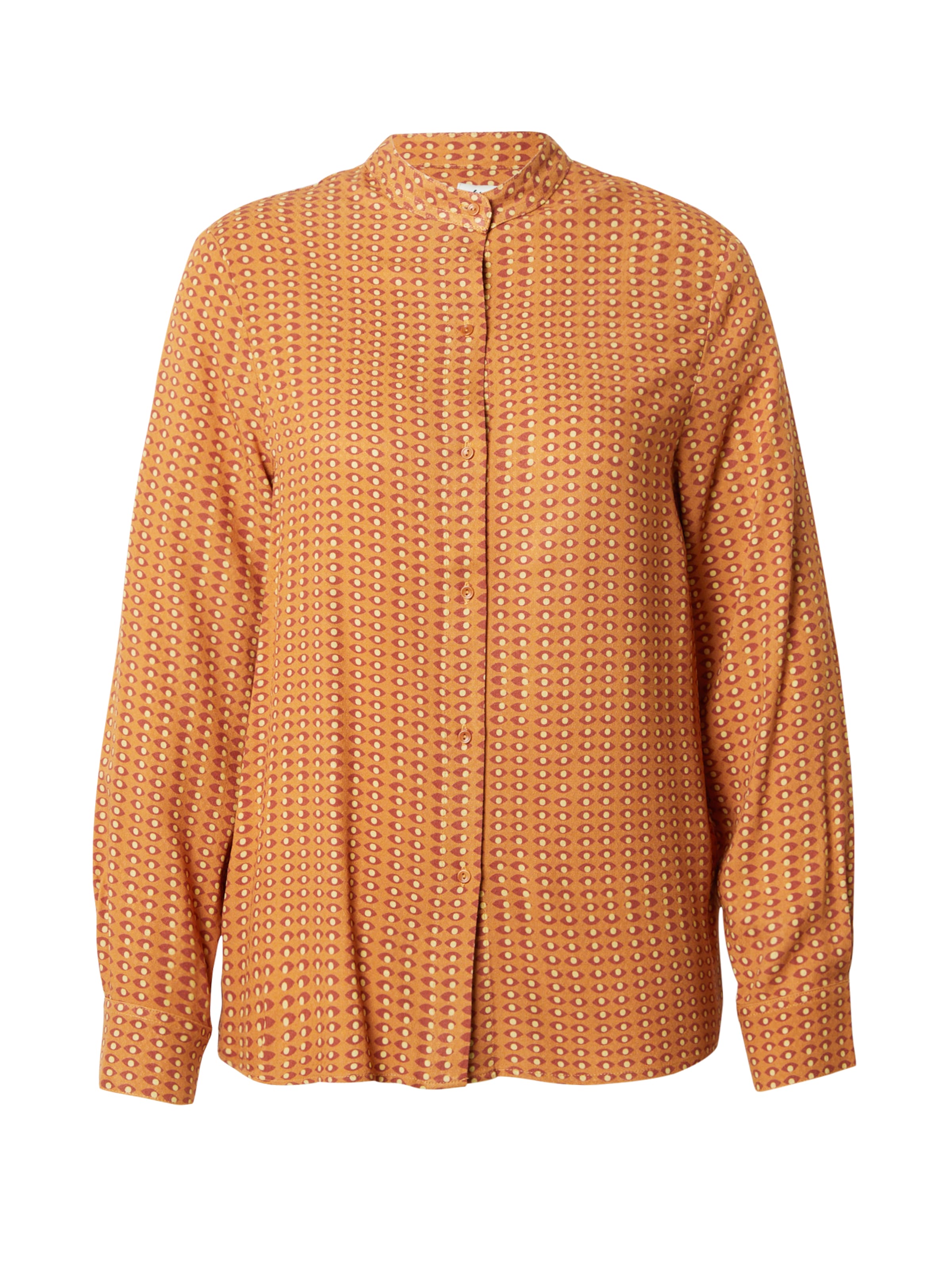 Brava Fabrics Blouse in Orange: front