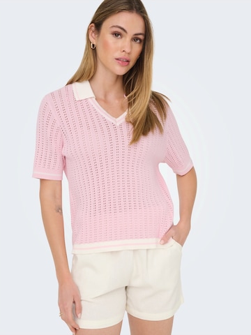 rozā ONLY Džemperis 'ONLSPORTI'