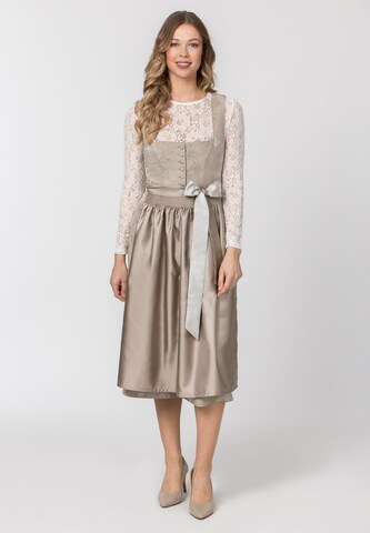 STOCKERPOINT Dirndl 'Marlene' in Beige: Vorderseite