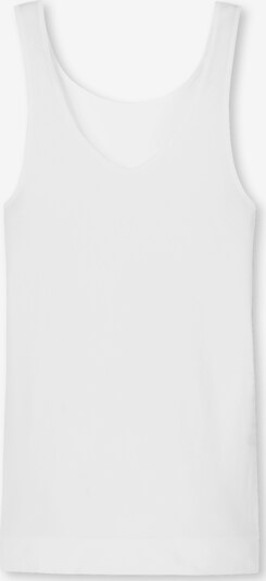 SCHIESSER Haut ' Seamless light ' en blanc, Vue avec produit