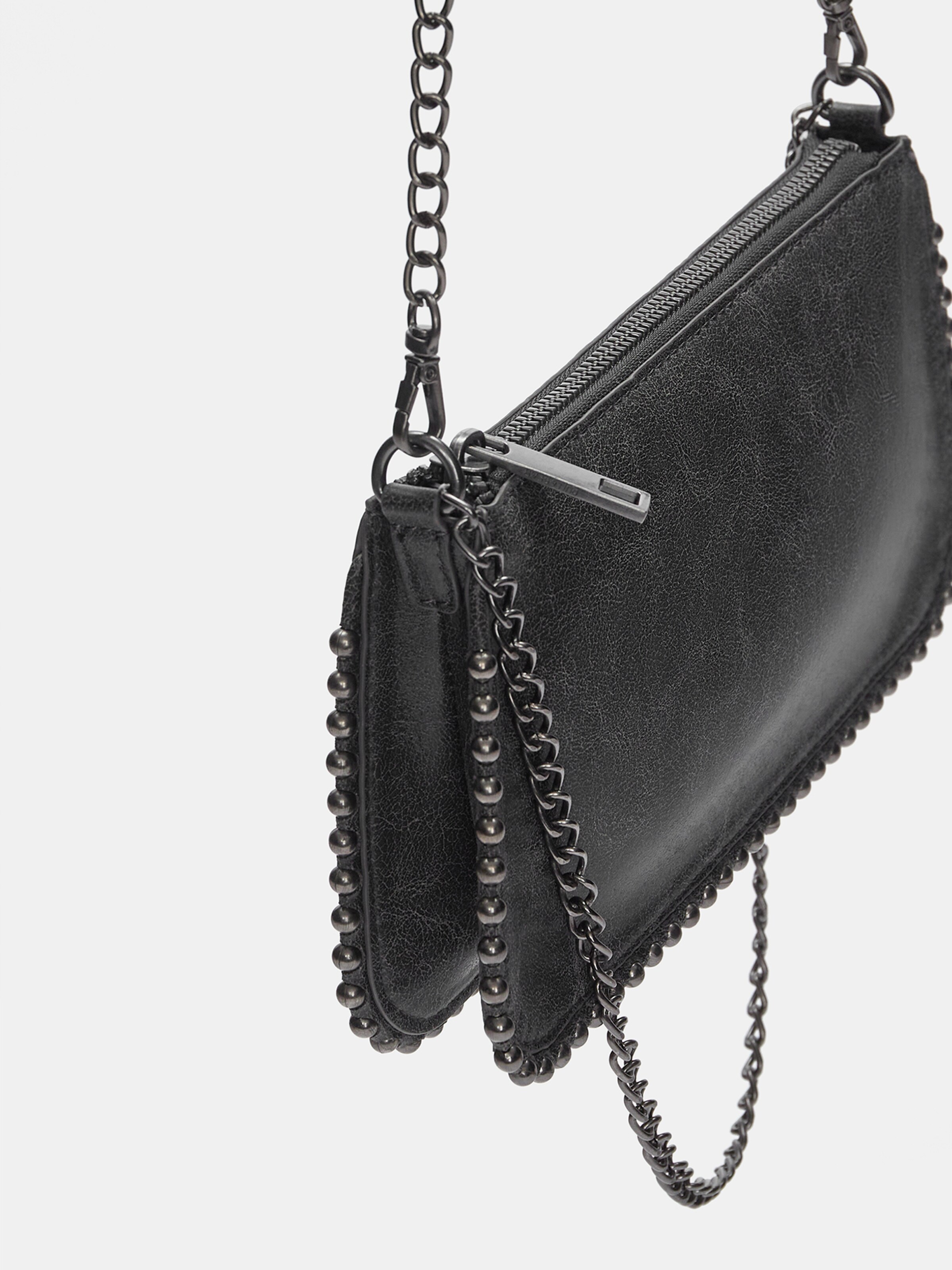 Pull Bear Shoulder bag in Anthracite ABOUT YOU