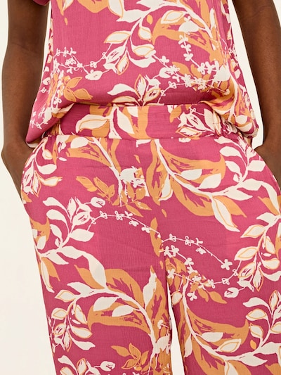 Odd Molly Pantalon ' Frizzante ' en beige / orange / rose, Vue avec produit