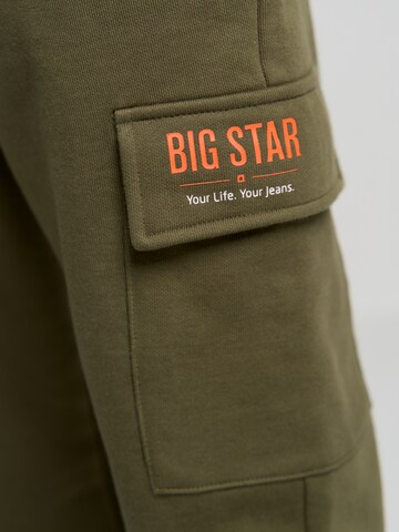 BIG STAR Regular Broek 'WALDO' in Groen