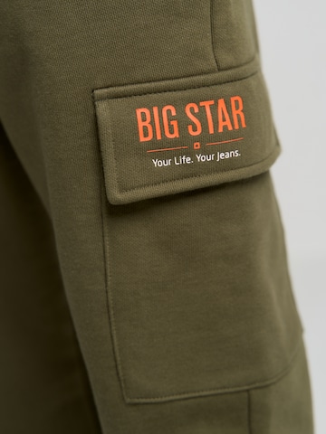 BIG STAR Regular Pants 'WALDO' in Green