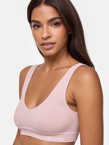 Nur Die Bralette Bra 'Retro' in Green