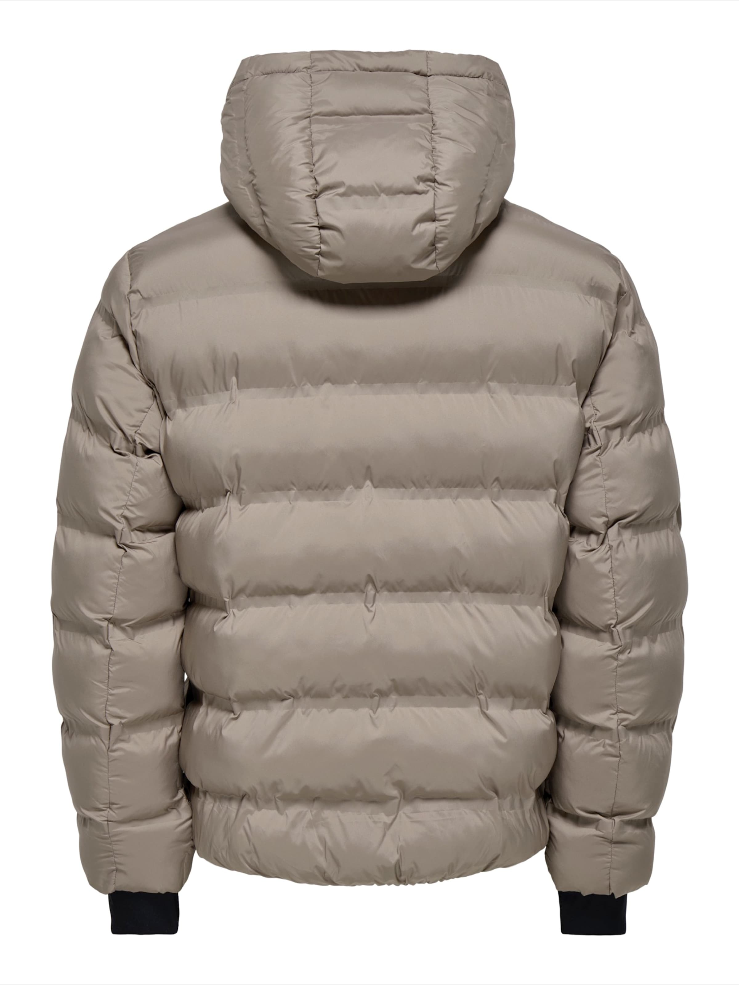 Only & Sons Between-season jacket 'ONSUNION' in Beige