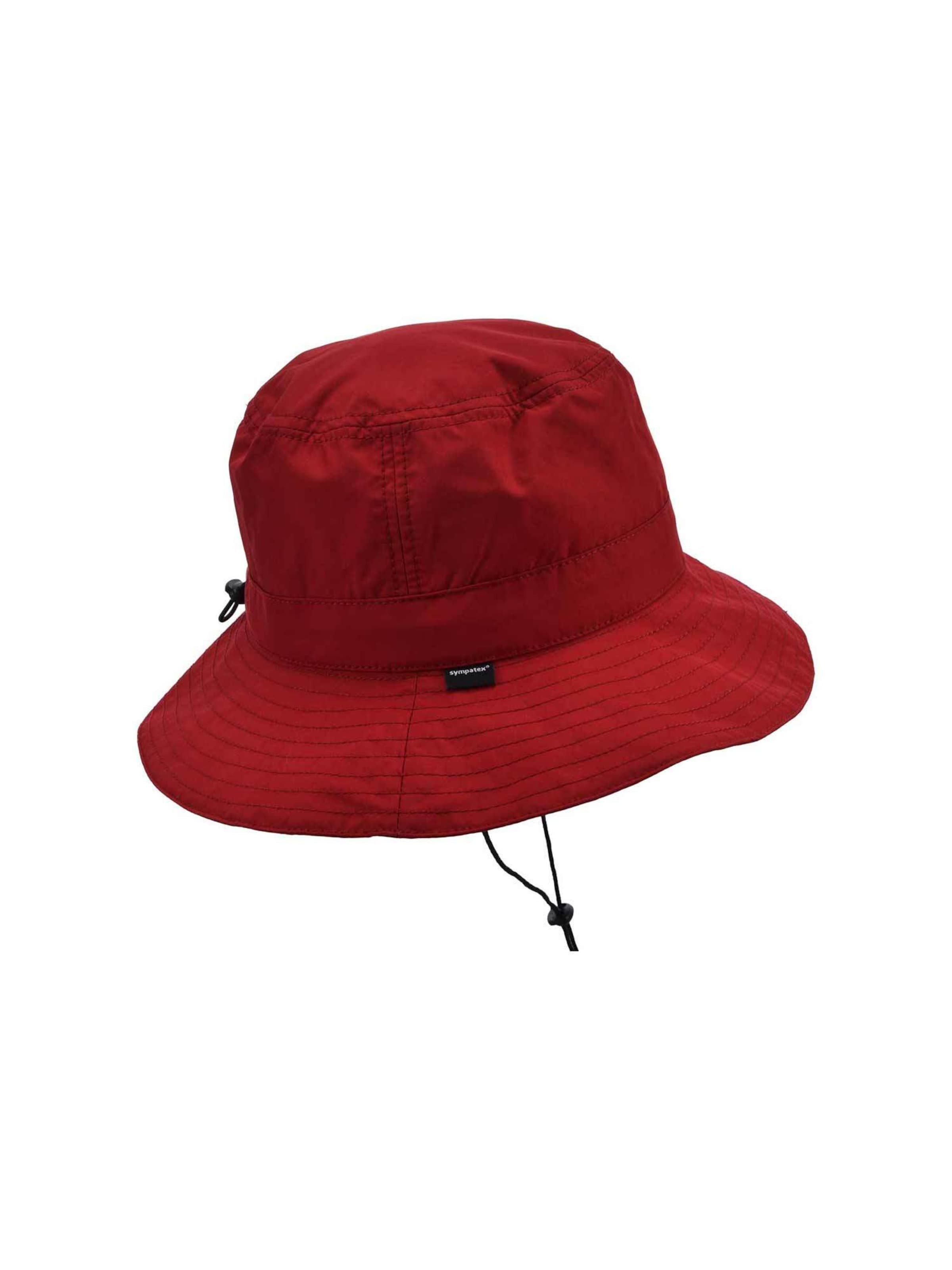 Seeberger Hat 'Hut' in Red: front