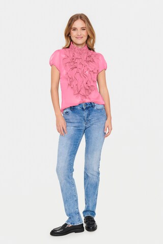 SAINT TROPEZ Μπλούζα 'Lilja' σε ροζ
