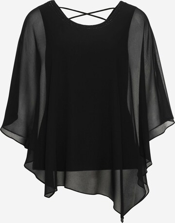 SHEEGO Tunic in Black: front