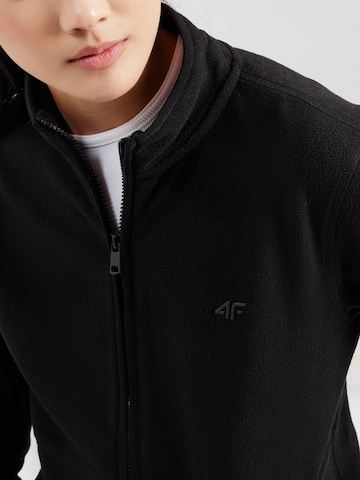 4F Functionele fleece jas in Zwart