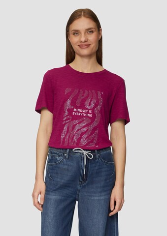 s.Oliver Shirt in Purple: front