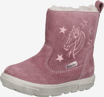 Pepino Boots in Pink: front