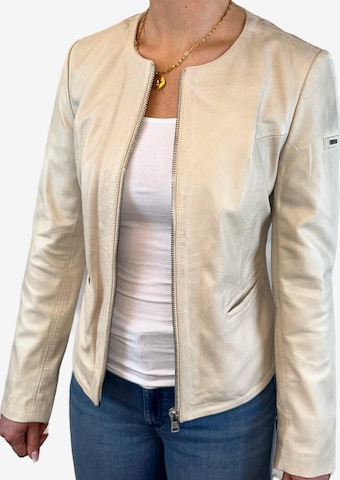 CABRINI Übergangsjacke 'Mary' in Weiß: Vorderseite