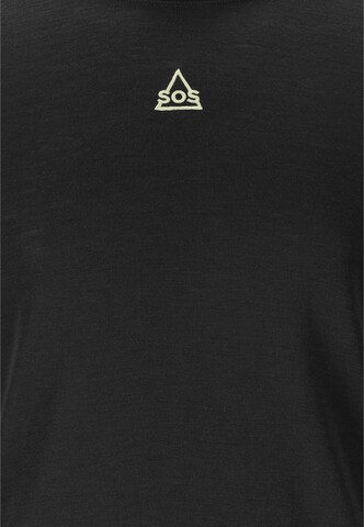 SOS Baselayer-Shirt in Schwarz