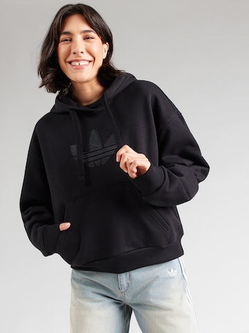 ADIDAS ORIGINALS Tréning póló 'TREFOIL' - fekete: elől