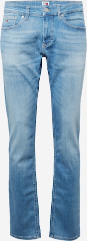 Tommy Jeans Slimfit Jeans 'SCANTON' in Blauw: voorkant