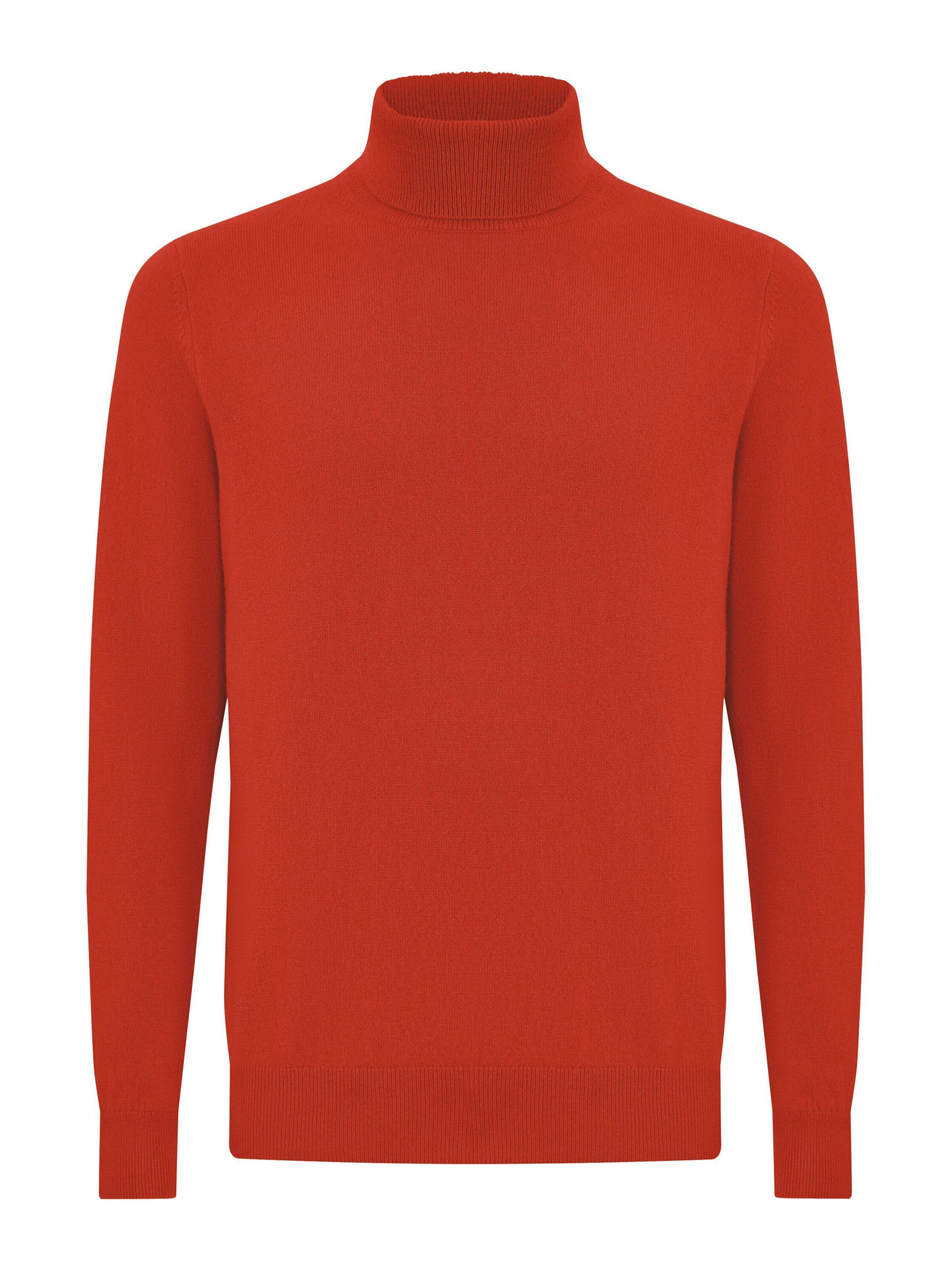 FALKE Sweater 'Pure Cashmere' in Red: front