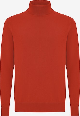 FALKE Sweater 'Pure Cashmere' in Red: front