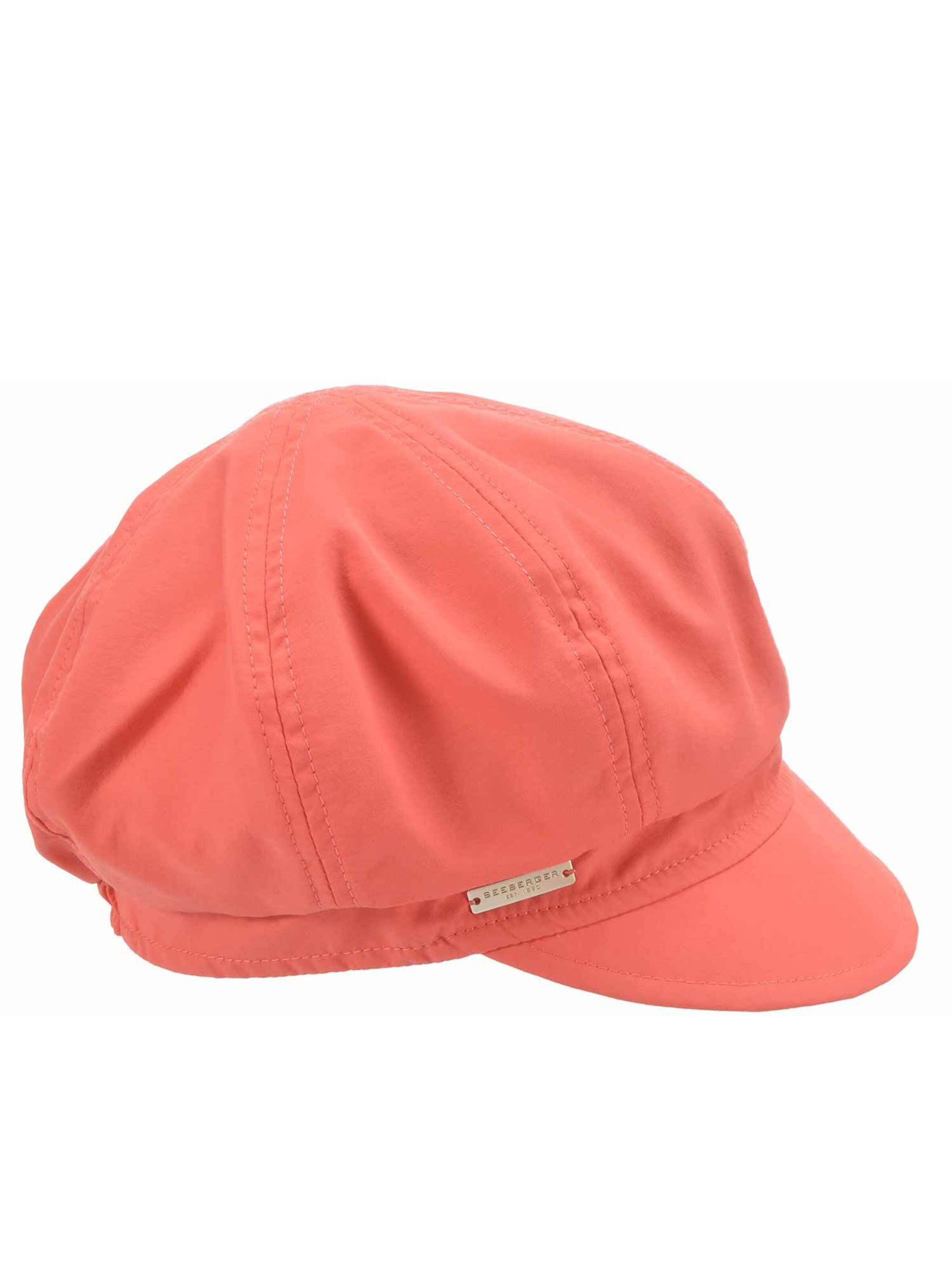 Seeberger Cap 'Cap' in Orange: front