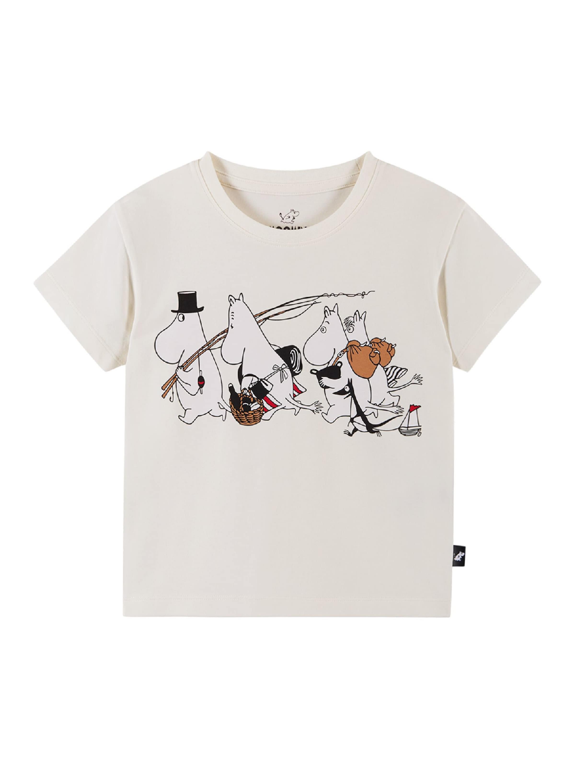 T-Shirt 'Moomin Gosa' Reima en blanc : devant