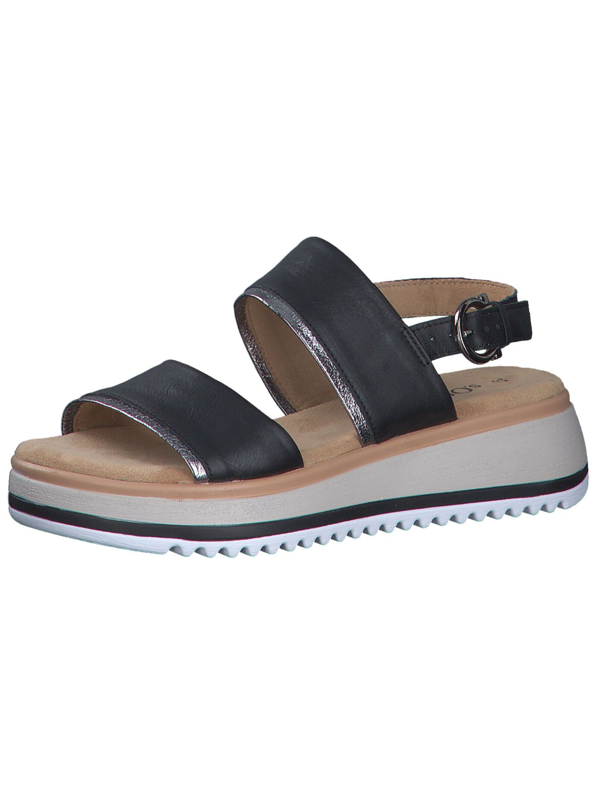 s.Oliver Sandale in Schwarz: Vorderseite