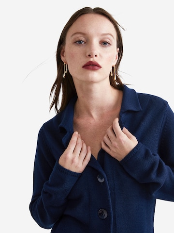 Il Lanificio Knit Cardigan in Blue