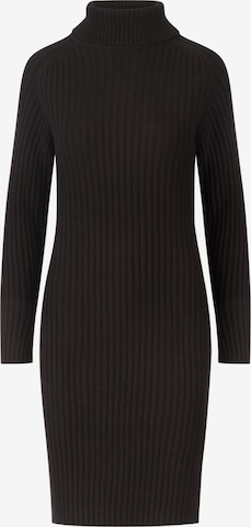 APART Strickkleid in Schwarz: Vorderseite