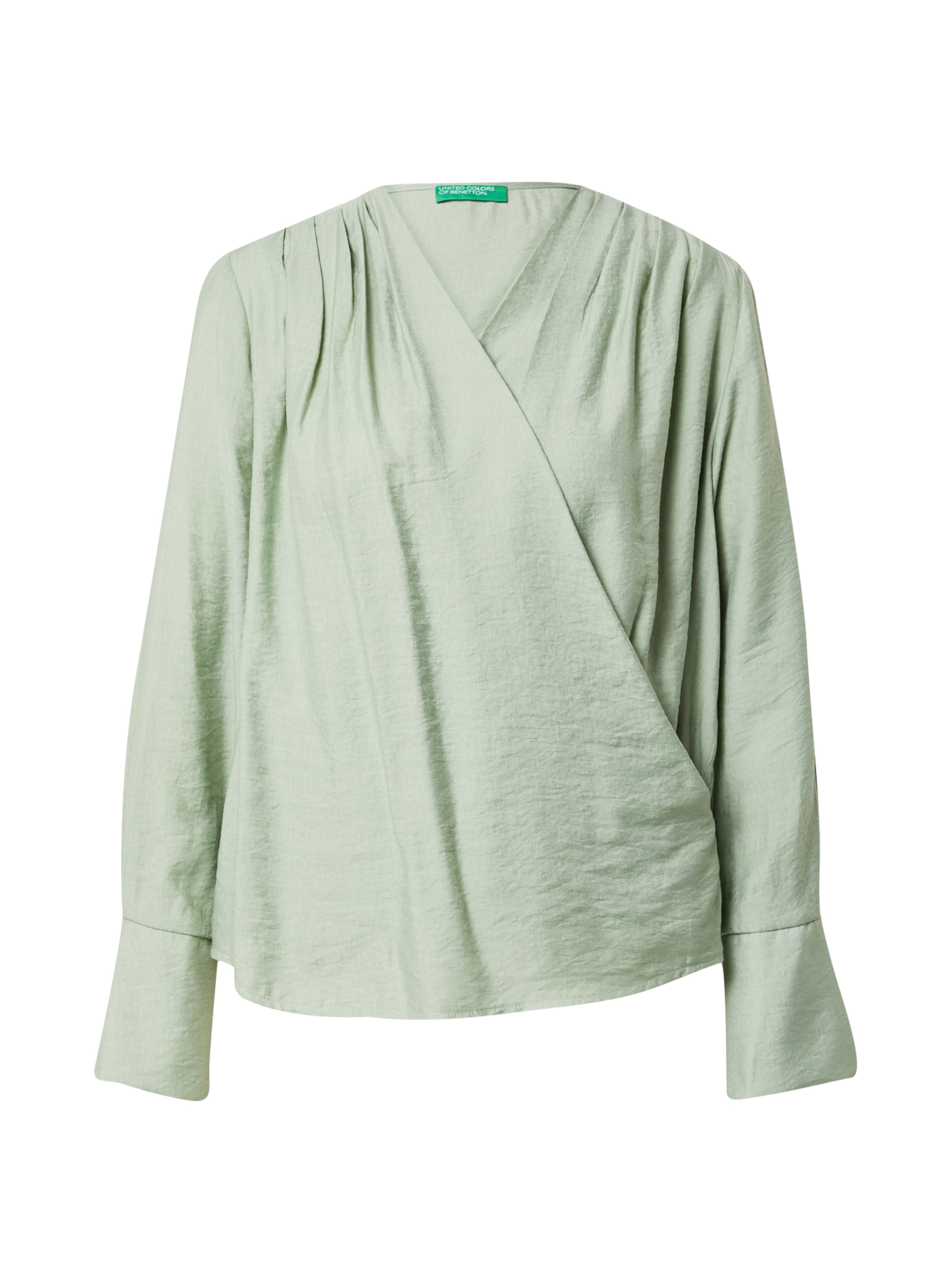 Chemisier UNITED COLORS OF BENETTON en vert : devant