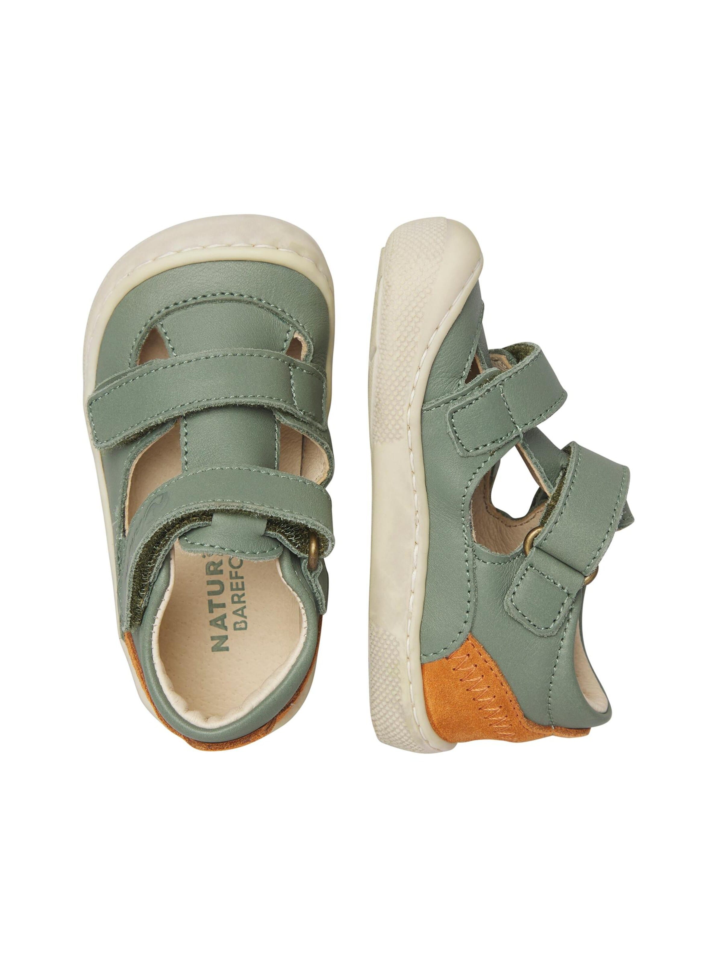 NATURINO Open shoes 'BAREFOOT IRTYS' in Green