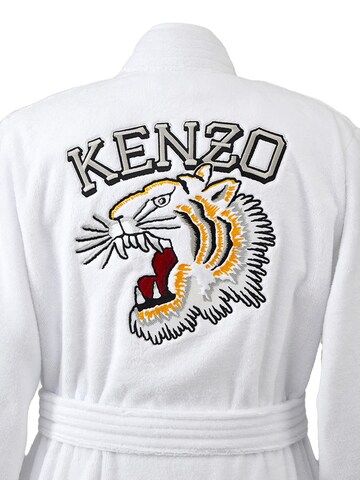 KENZO Long Bathrobe 'KVTIGER' in White