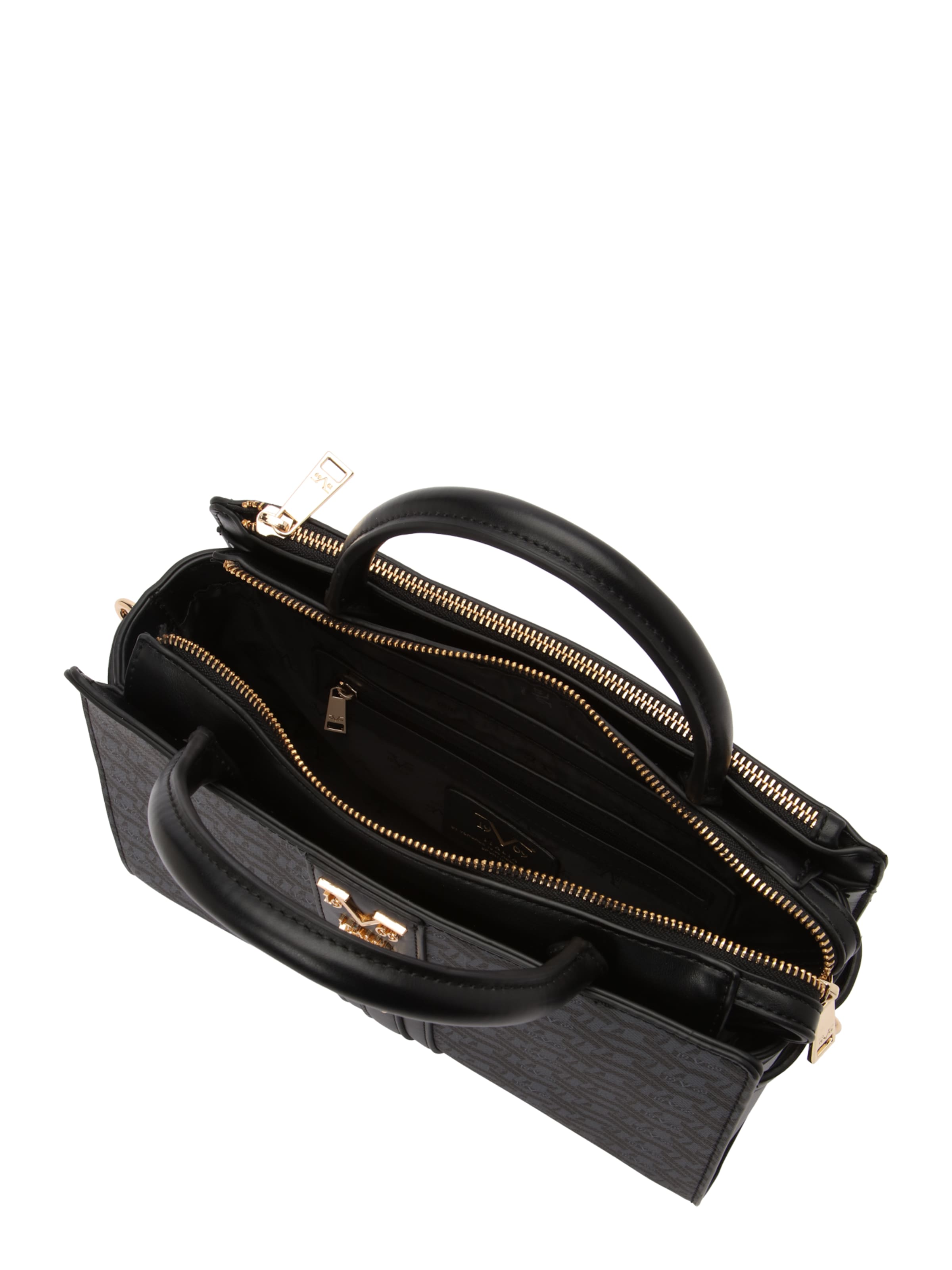 19V69 ITALIA Дамска чанта 'Lisana Aop' в сиво