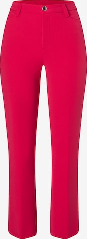 MAC Pleated Pants 'Aida Kick' in Red: front