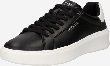 SKECHERS Sneakers laag 'COURT BREAK' in Zwart: voorkant