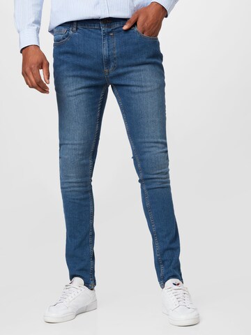 BURTON MENSWEAR LONDON Regular Jeans in Blauw: voorkant